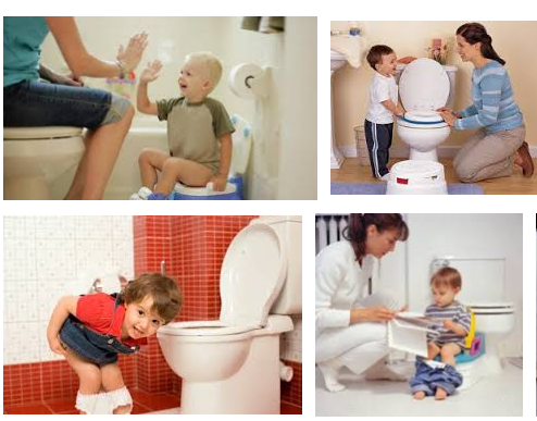Mengajarkan anak ke toilet